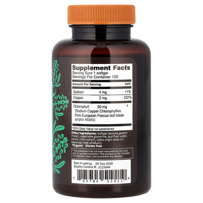 Herbs Etc., ChlorOxygen®, 120 Softgels