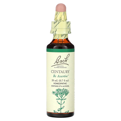 Bach, Original Flower Remedies, Centaury, 0.7 fl oz (20 ml)