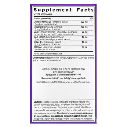 New Chapter, Estrotone™, 60 Vegetarian Capsules