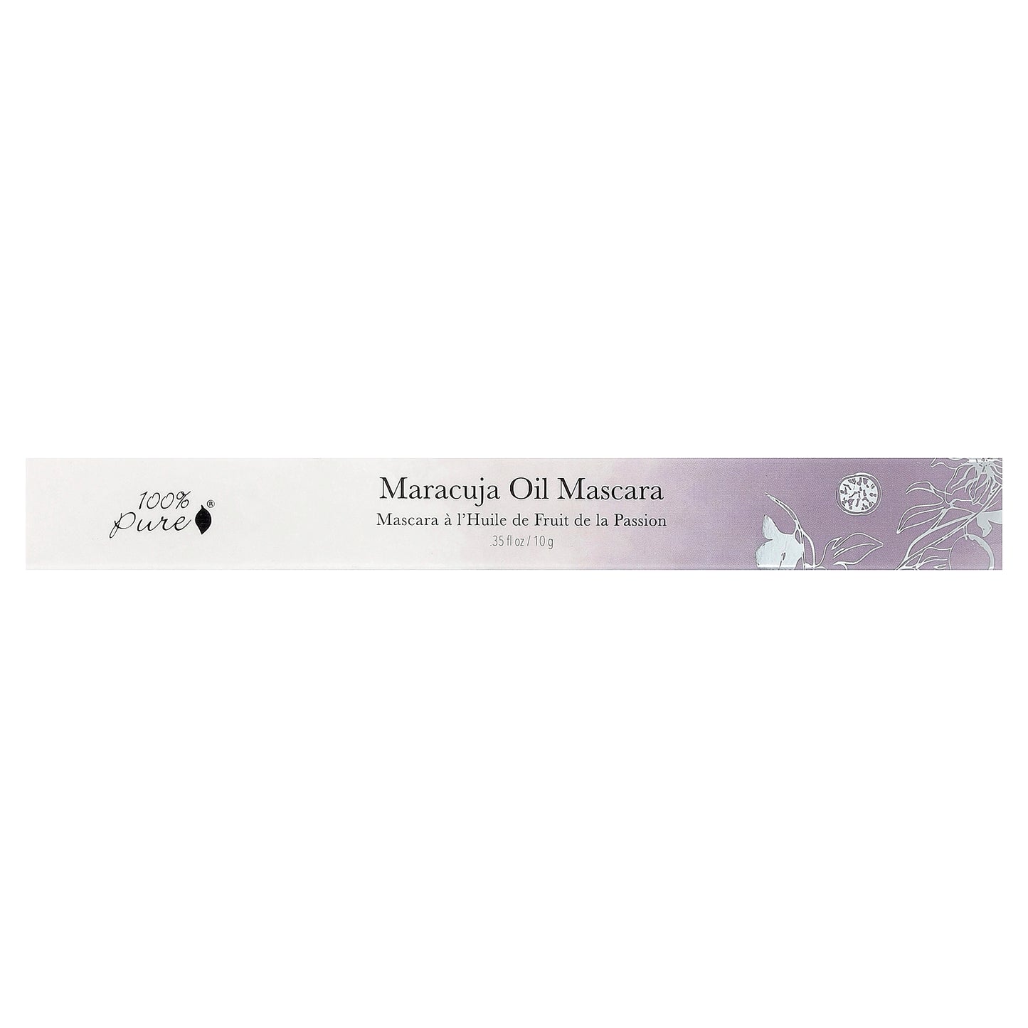 100% PURE, Maracuja Oil Mascara, Dark Chocolate, 0.35 fl oz (10 g)