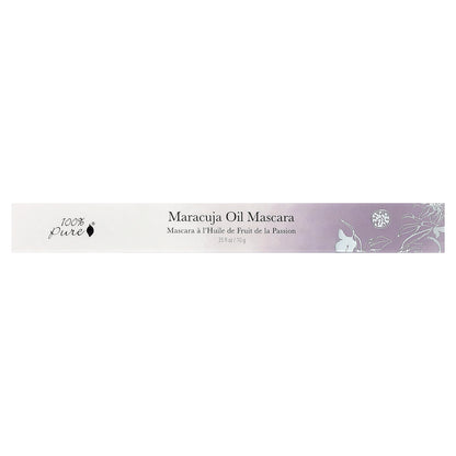 100% PURE, Maracuja Oil Mascara, Dark Chocolate, 0.35 fl oz (10 g)