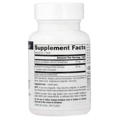 Source Naturals, PQQ Mind™, 60 Tablets