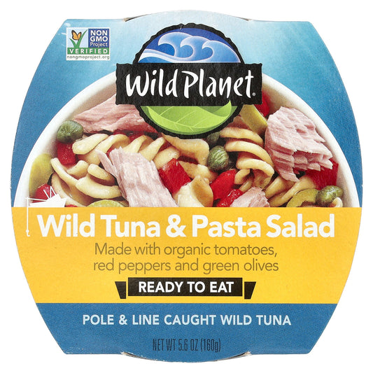 Wild Planet, Wild Tuna & Pasta Salad, 5.6 oz (160 g)