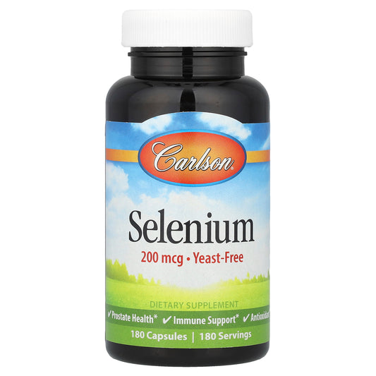 Carlson, Selenium, 180 Capsules