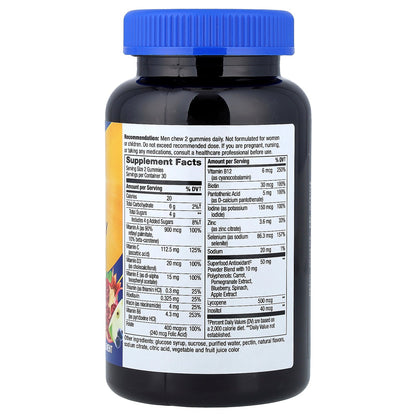Nature's Way, Alive!® Men's Gummy Multivitamin, Fruit, 60 Gummies