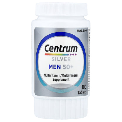 Centrum, Silver Men 50+, Complete Multivitamin, 100 Tablets
