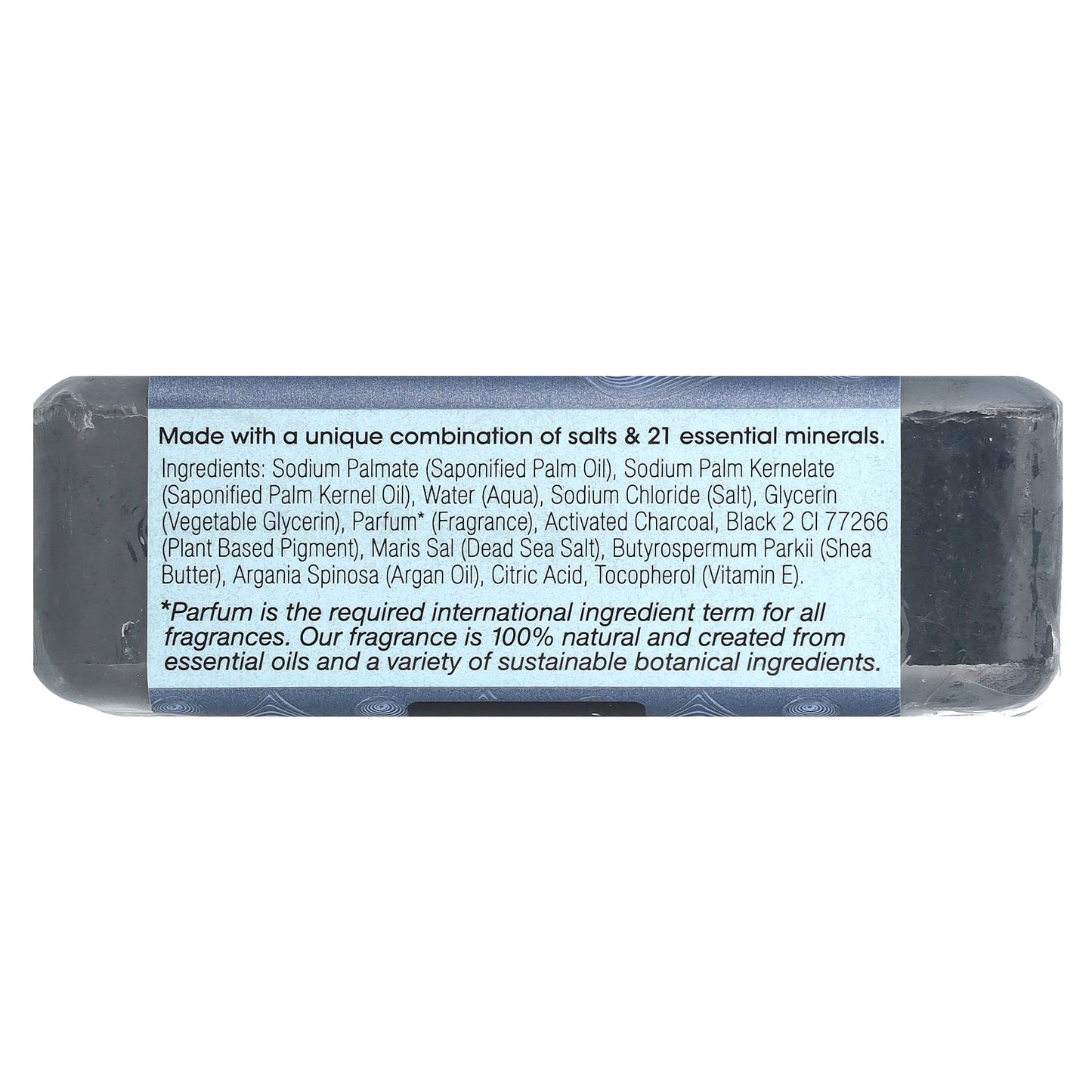 One with Nature, Dead Sea Mineral Bar Soap, Activated Charcoal, 7 oz (198 g)