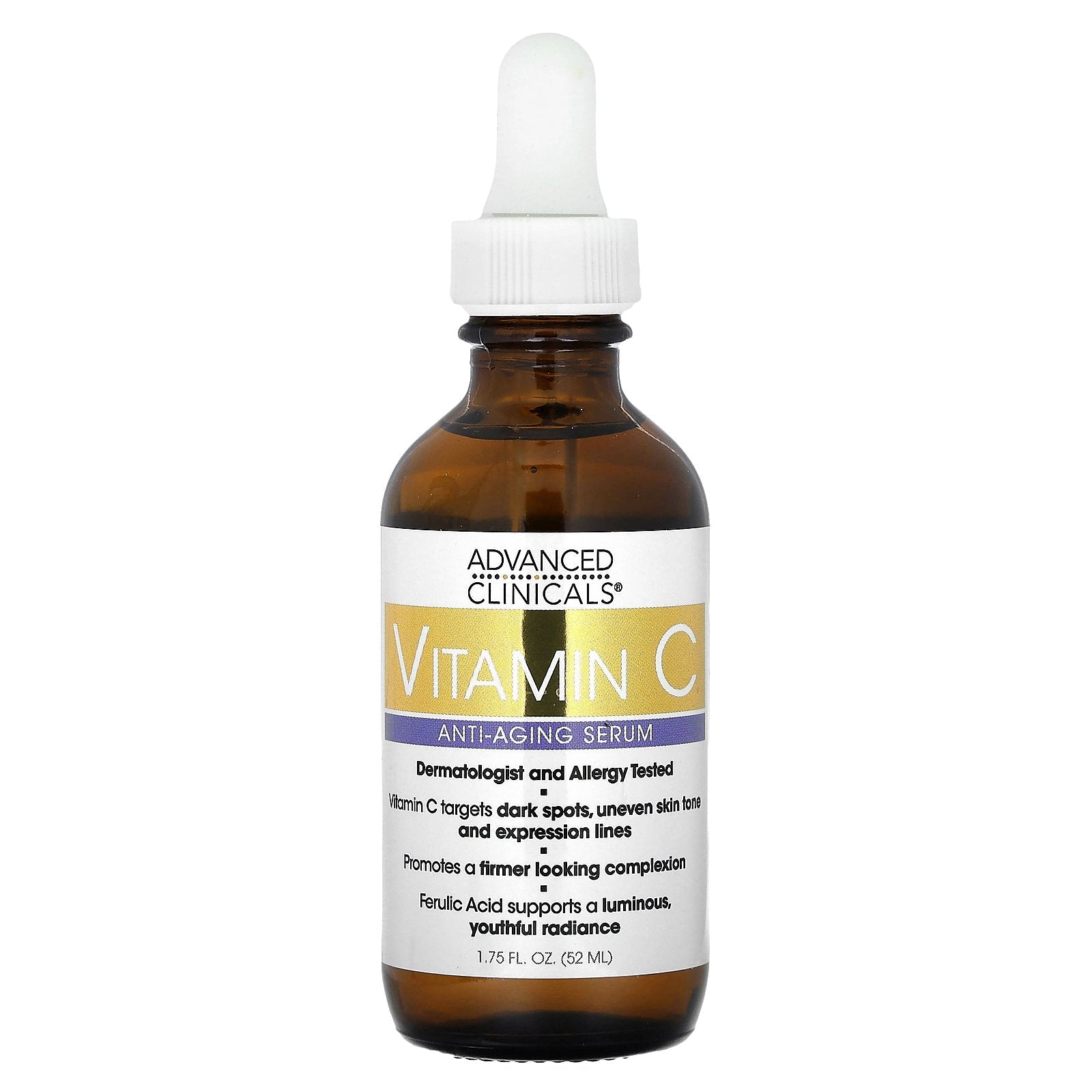 Advanced Clinicals, Vitamin C Serum, Anti-Aging, 1.75 fl oz (52 ml)