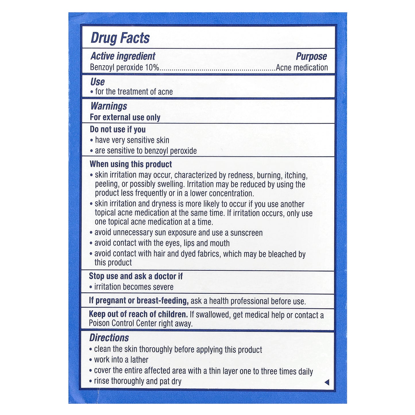 PanOxyl, Acne Treatment Bar, For Face & Body , 4 oz (113 g)