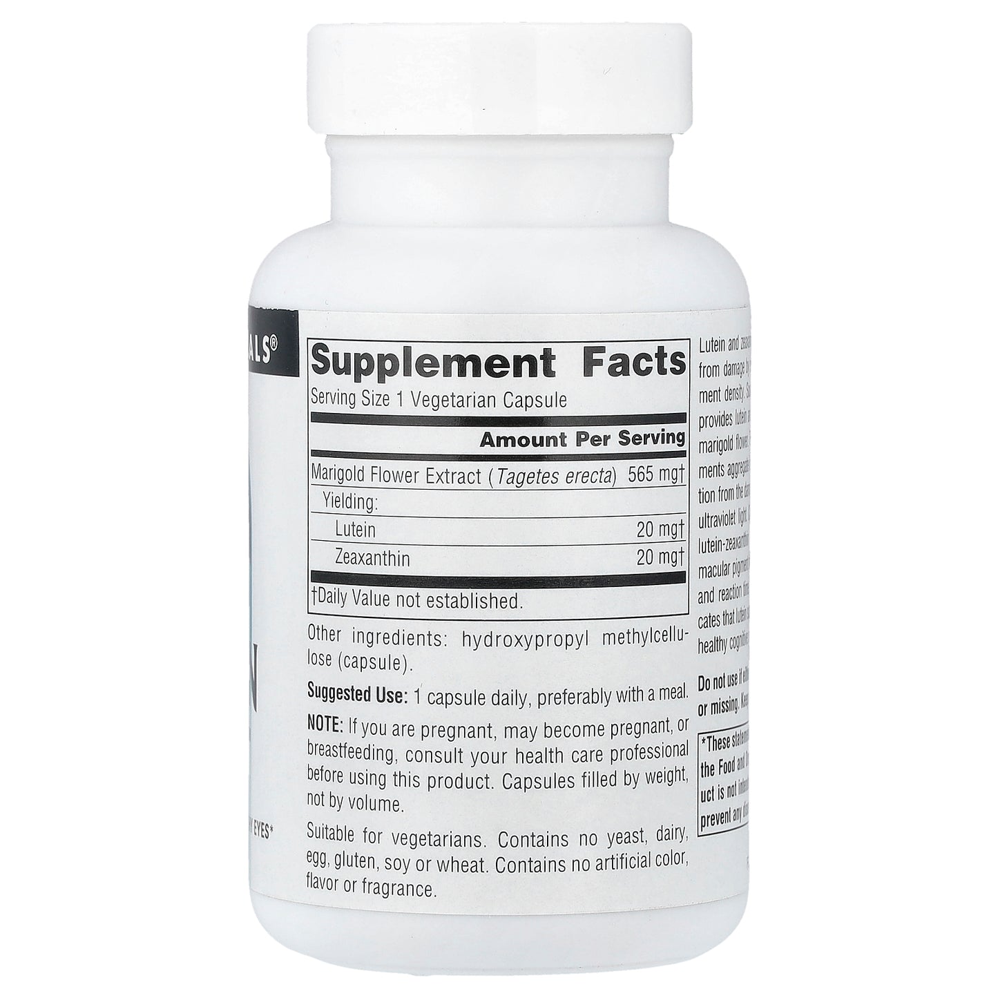 Source Naturals, Zea-Tein 20/20™, 60 Vegetarian Capsules