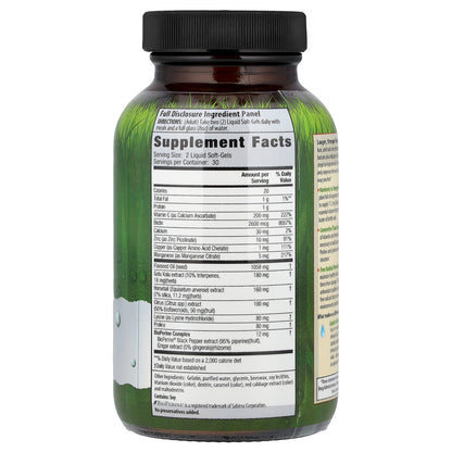 Irwin Naturals, Longer, Stronger Hair and Nails™, 60 Liquid Soft-Gels