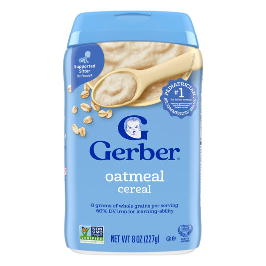 Gerber, Oatmeal Cereal, 1st Foods®, 8 oz (227 g)