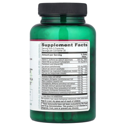 Vitanica, Adrenal Assist™, Daily Adrenal Support, 90 Vegan Caps