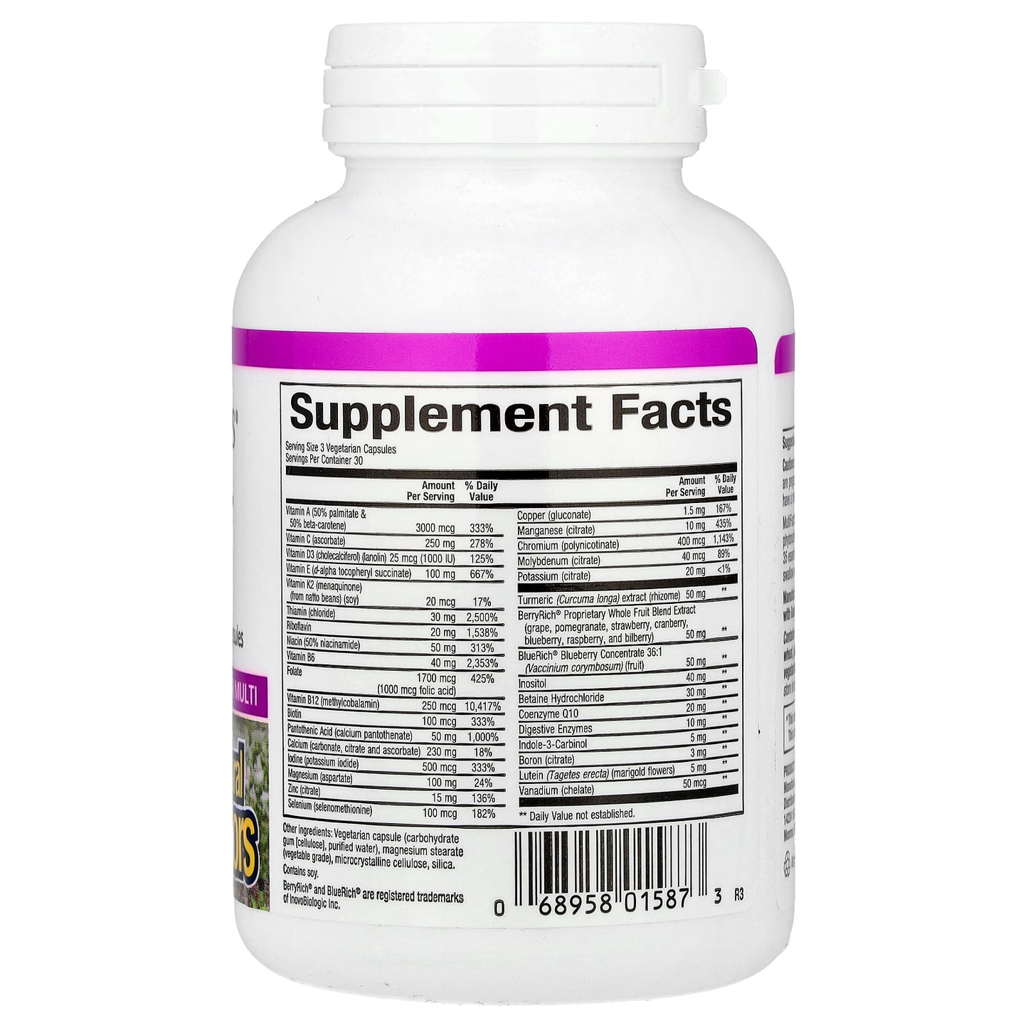 Natural Factors, MultiFactors® Women's 50+, 90 Vegetarian Capsules