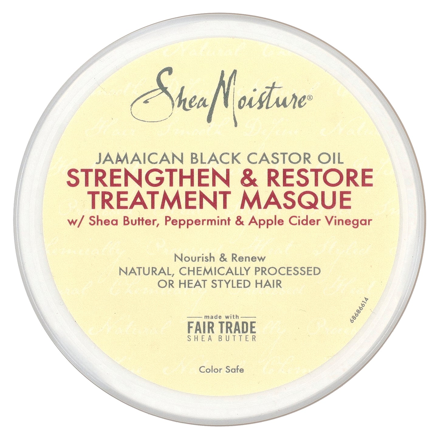 SheaMoisture, Jamaican Black Castor Oil, Strengthen & Restore Treatment Masque, 11.5 oz (326 g)