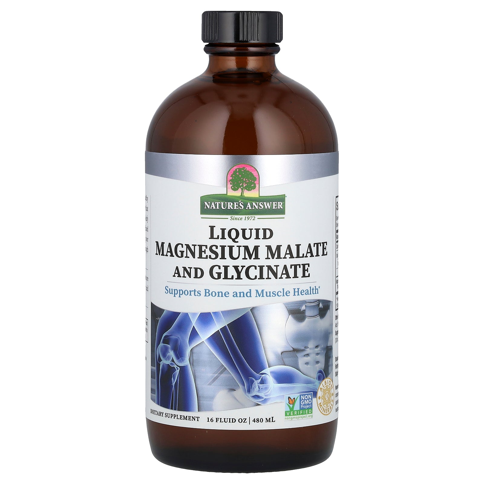 Nature's Answer, Liquid Magnesium Malate and Glycinate, 16 fl oz (480 ml)