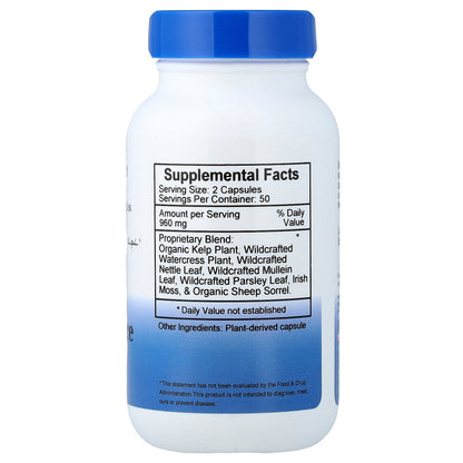 Christopher's Original Formulas, Thyroid Maintenance Formula, 100 Vegetarian Caps