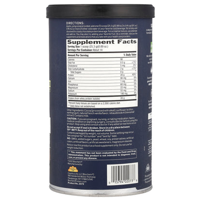 Biochem, 100% Whey Isolate Protein, Sugar Free, Chocolate, 12.5 oz (355 g)