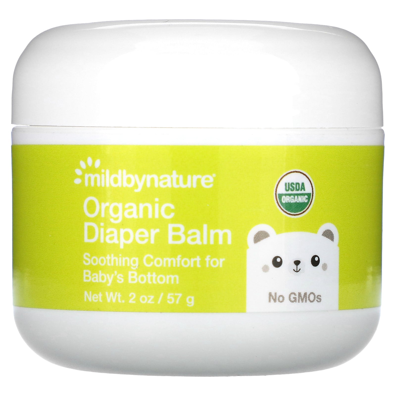 Mild By Nature, Organic Diaper Balm, 2 oz (57 g)