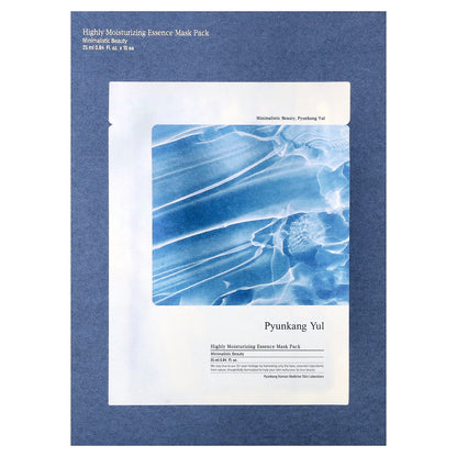 Pyunkang Yul, Highly Moisturizing Essence Beauty Mask Pack, 10 Sheets, 0.84 fl oz (25 ml) Each