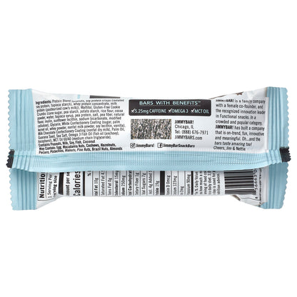 JiMMY!, Bars with Benefits, Protein Bar, Cookies 'N Cream, 12 Bars, 2.05 oz (58 g) Each