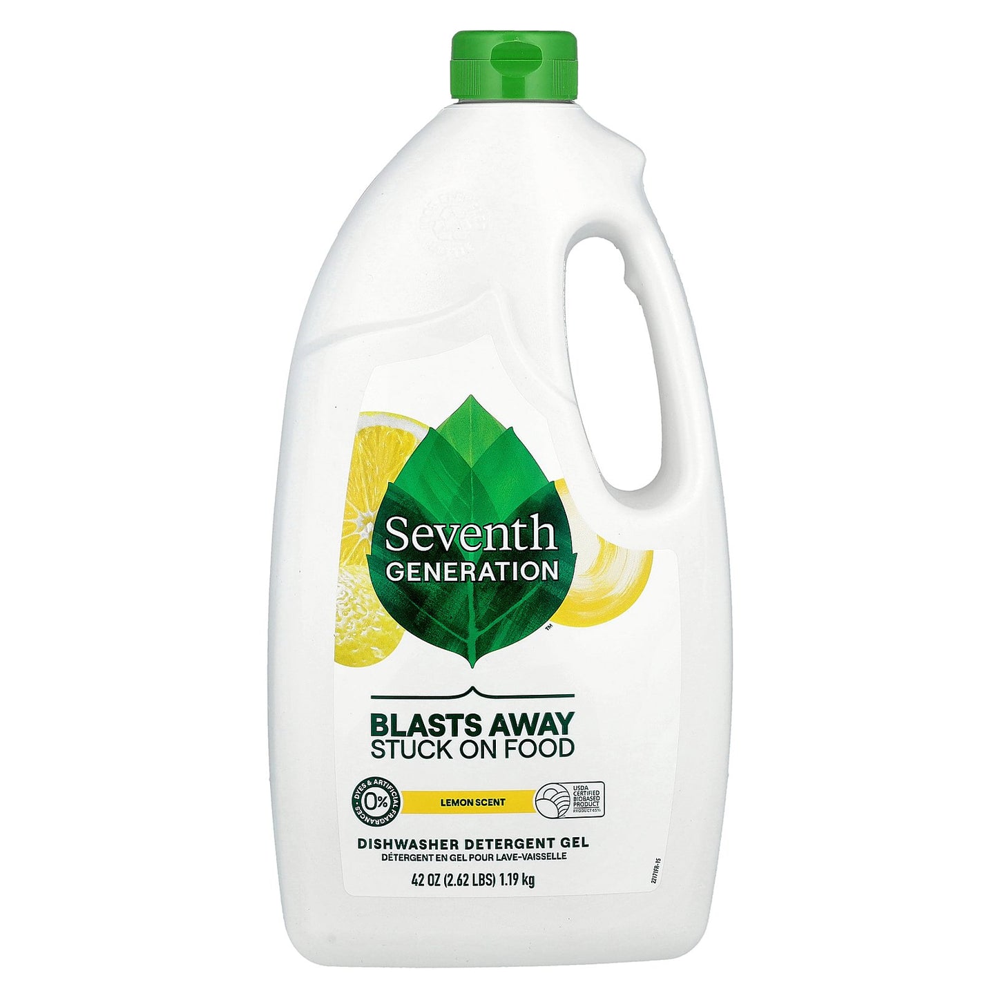 Seventh Generation, Dishwasher Detergent Gel, Lemon, 42 oz (1.19 kg)