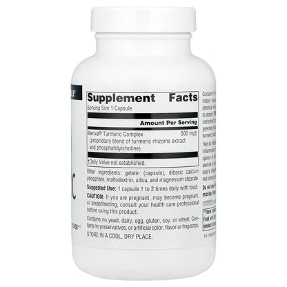 Source Naturals, Turmeric With Meriva®, 500 mg, 120 Capsules