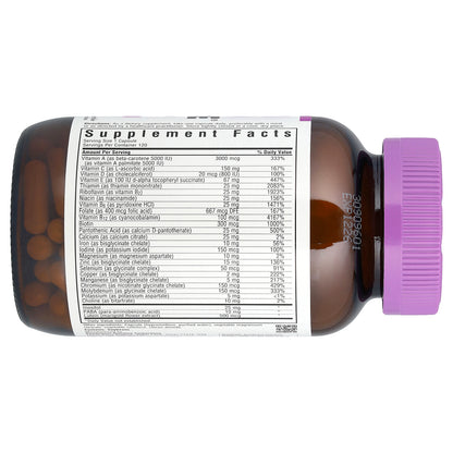 Bluebonnet Nutrition, MultiONE®, Single Daily Multiple, 120 Vegetable Capsules