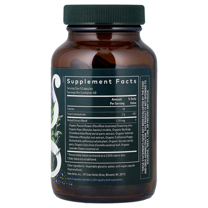 Gaia Herbs, Sound Sleep®, 120 Liquid Phyto-Caps®