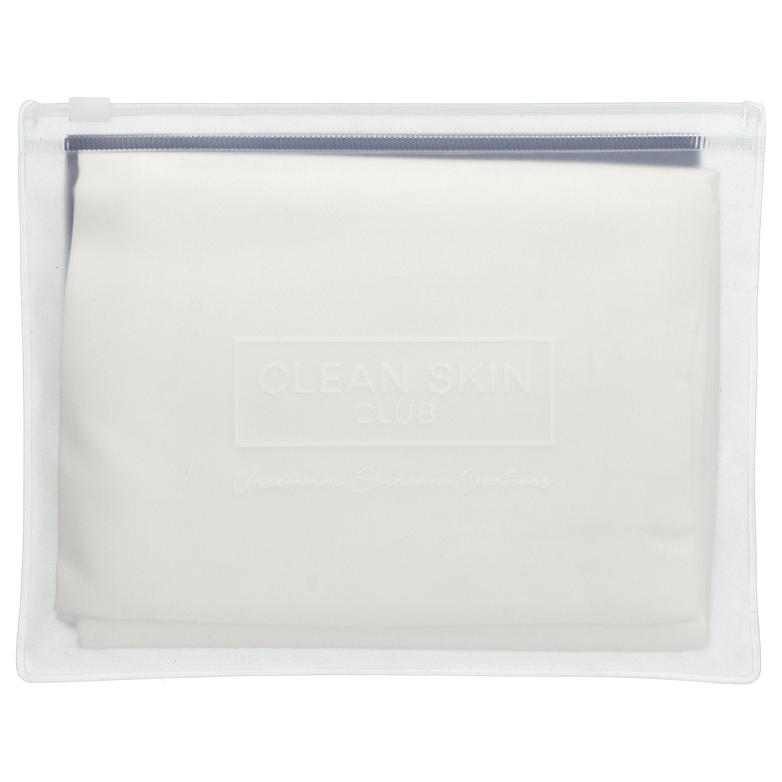 Clean Skin Club, Clean Sleep, Silver Ion Pillowcase, Glacier White, 1 Count