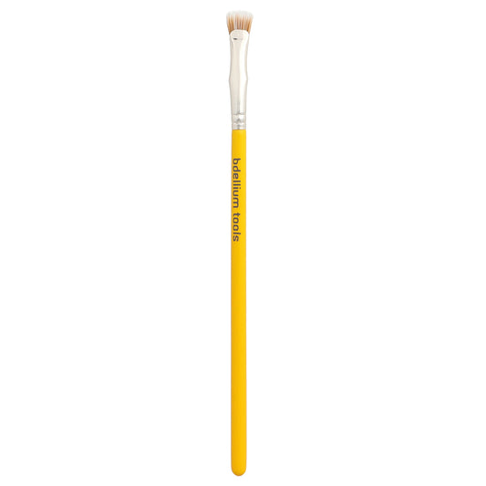 Bdellium Tools, Studio Series, Duet Fiber Bent Mascara Fan Brush, Eyes 729, 1 Brush