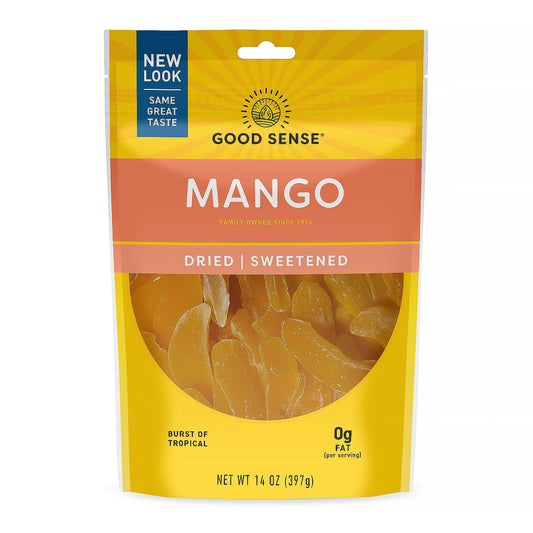 Good Sense, Mango, Dried & Sweetened, 14 oz (397 g)