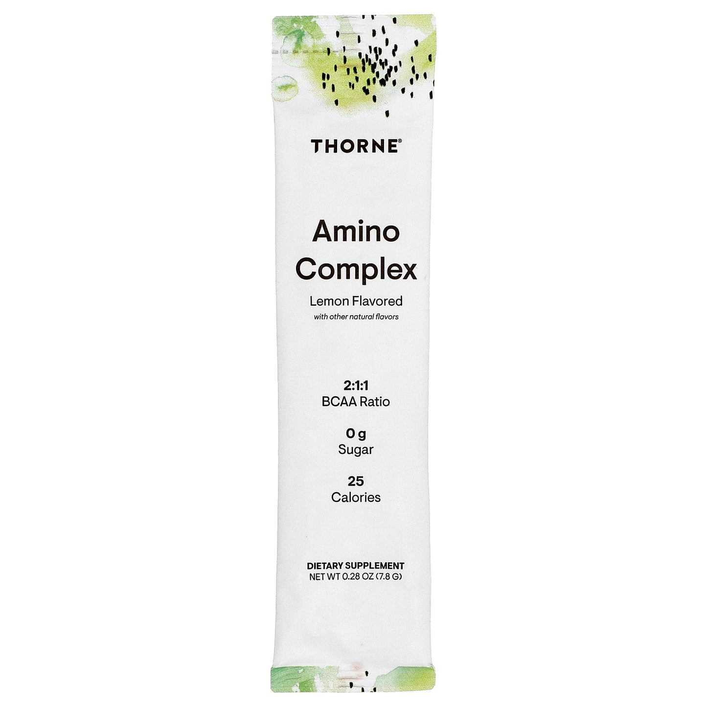 Thorne, Amino Complex, Lemon, 30 Stick Packs, 0.28 oz (7.8 g) Each
