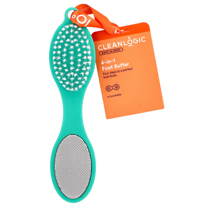 CleanLogic, Bath and Body, 4-in-1 Foot Buffer, 1 Count