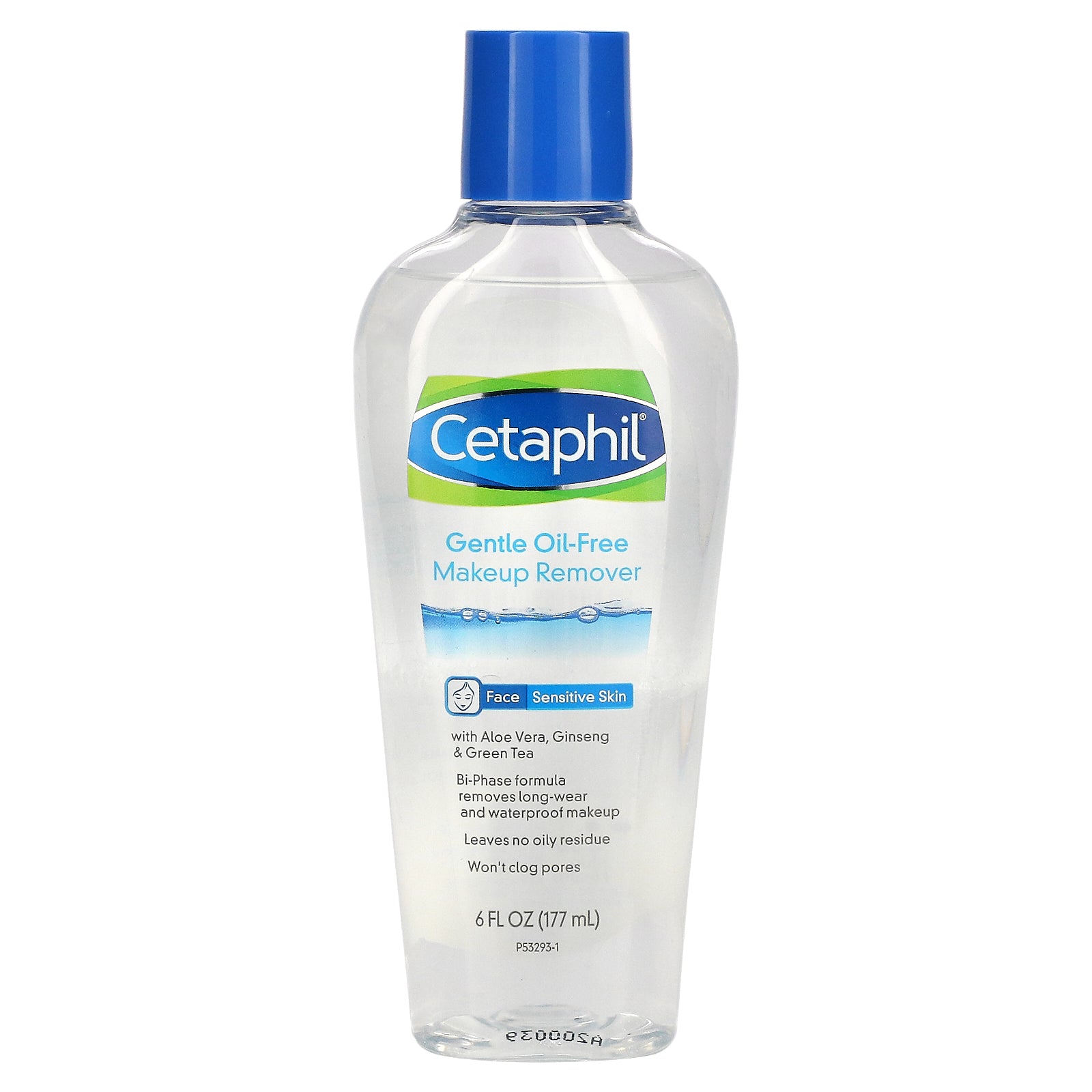 Cetaphil, Gentle Oil Free Makeup Remover, Fragrance Free, 6 fl oz (177 ml)