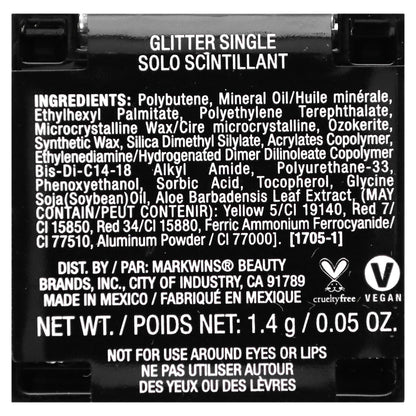 wet n wild, Glitter Single, 354C Brass, 0.05 oz (1.4 g)