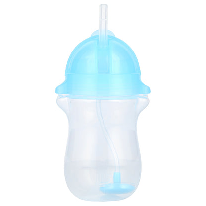 Munchkin, Any Angle™, Weighted Straw Cup, 12 Months +, Light Blue , 10 oz (296 ml)