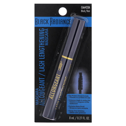 Black Radiance, Lash Lengthening Mascara, CA6433A Black, 0.27 fl oz (8 ml)