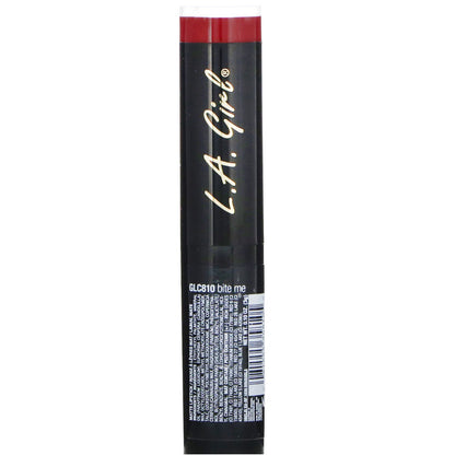 L.A. Girl, Matte Flat Velvet Lipstick, GLC810 Bite Me, 0.1 oz (3 g)