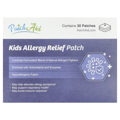 PatchAid, Kids Allergy Relief Patch, 30 Patches
