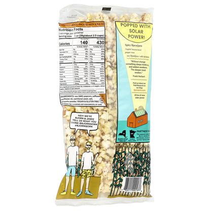 BjornQorn, Sun-Popped Corn, Spicy, 3 oz (85 g)