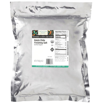 Frontier Co-op, Hatch Chile Finishing Salt, 16 oz (453 g)