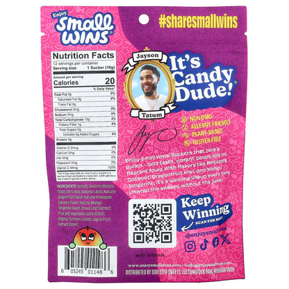 Enjoy Small Wins, Suckers, Tropical Fruit, 12 Count, 4.23 oz (120 g)