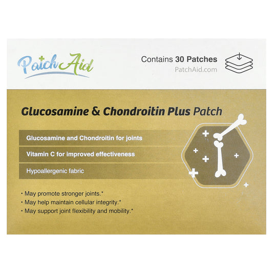PatchAid, Glucosamine & Chondroitin Plus Patch, 30 Patches