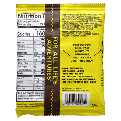 Munk Pack, Protein Cookie Peanut Butter Chocolate Chip, 2.96 oz (84 g)