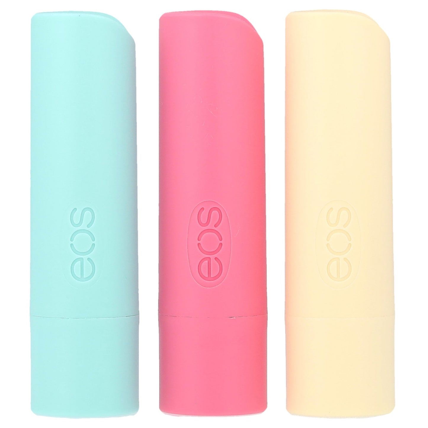 EOS, 100% Natural Organic Lip Balm, Variety Pack, 3 Lip Balms, 0.14 oz (4 g) Each