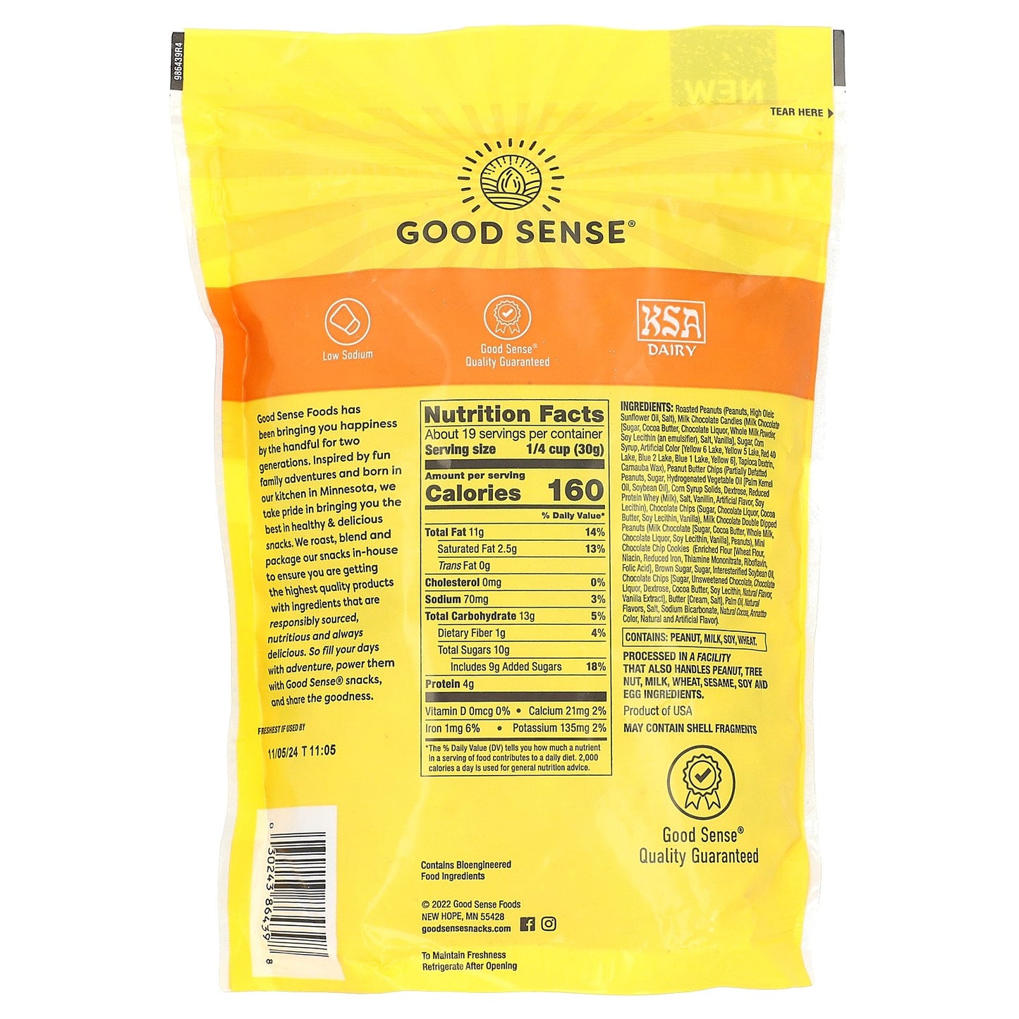 Good Sense, Trail Mix, Peanut Butter Cookie Crunch, 20 oz (567 g)