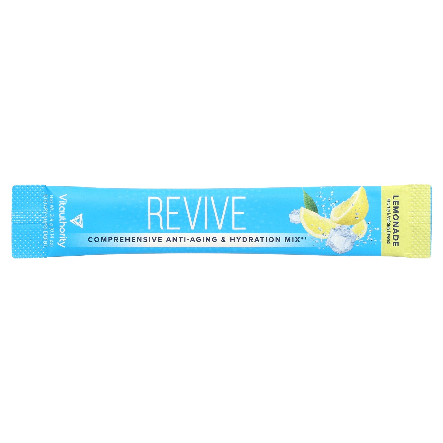 Vitauthority, Revive, Comprehensive Anti-Aging Hydration Mix, Lemonade, 30 Sticks, 0.13 oz (3.9 g) Each