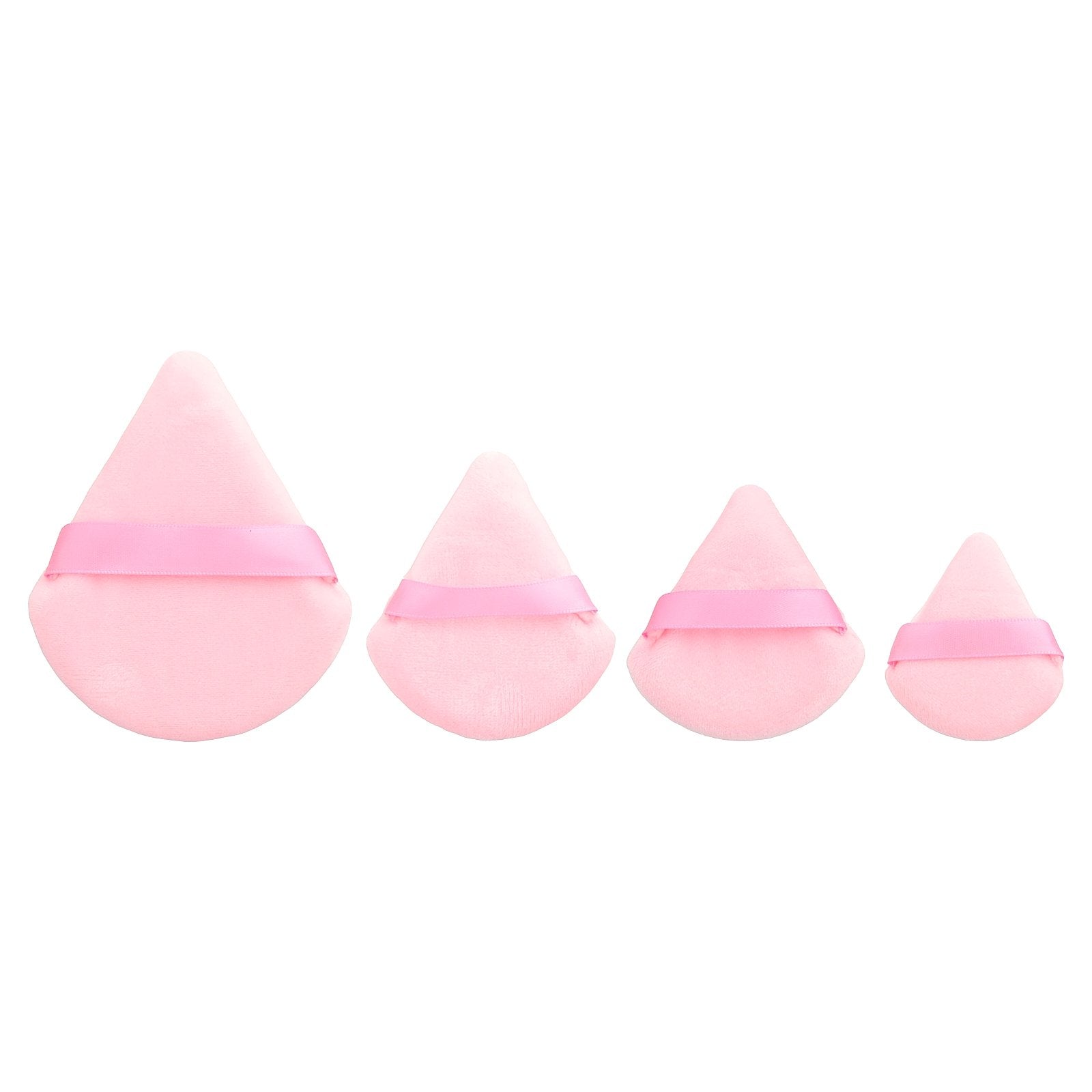 J.Cat Beauty, Assorted Pink Puffs, BR60, 4 Count