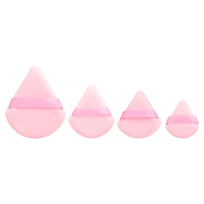 J.Cat Beauty, Assorted Pink Puffs, BR60, 4 Count